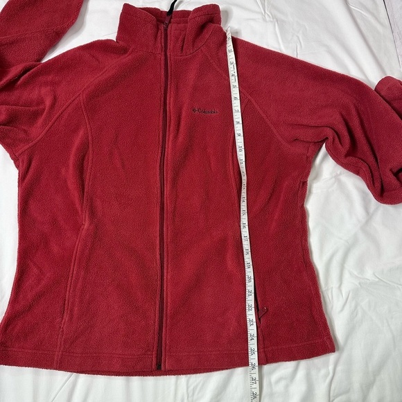 Columbia Fleece Zip Up Jacket Size XL - Picture 7 of 8